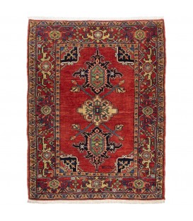 Heriz Persian Hand Knotted Rug Ref 3170 - 113 × 148