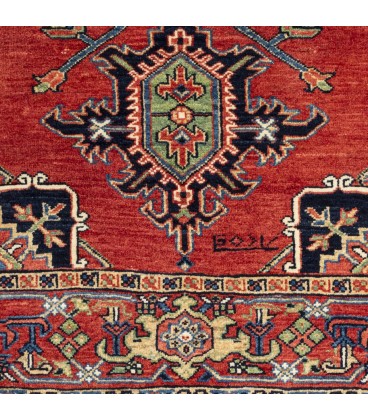 Heriz Persian Hand Knotted Rug Ref 3170 - 113 × 148