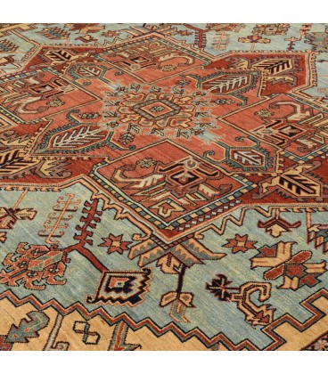 Heriz Persian Hand Knotted Carpet Ref 864 - 301 × 394