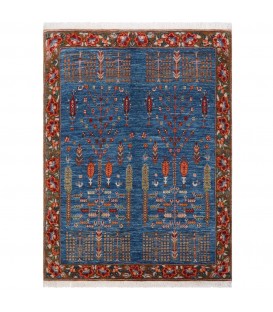 فرش دستباف کردستان کد KR01-ابعاد 165×194