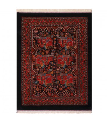 فرش دستباف قشقایی کد G102-ابعاد 210×148