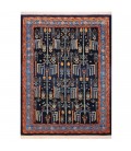 قالیچه دستباف سه متری کردستان کد KR32-ابعاد 209×151