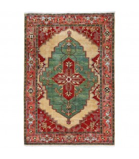 Heriz Persian Hand Knotted Carpet Ref 81 - 206 × 295
