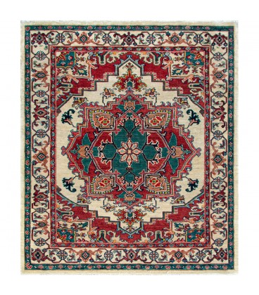 قالیچه دستبافت سه متری هریس کد NO185 - ابعاد 162*200
