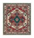 قالیچه دستبافت سه متری هریس کد NO185 - ابعاد 162*200