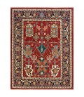 قالیچه دستبافت سه متری هریس کد NO188 - ابعاد 168*212