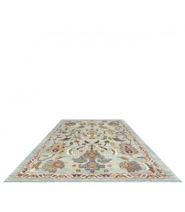 قالیچه دستبافت سه متری سلطان آباد کد SA462- ابعاد 147*204