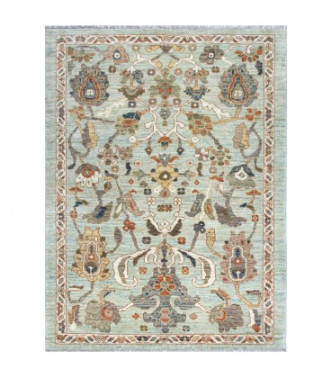 قالیچه دستبافت سه متری سلطان آباد کد SA462- ابعاد 147*204