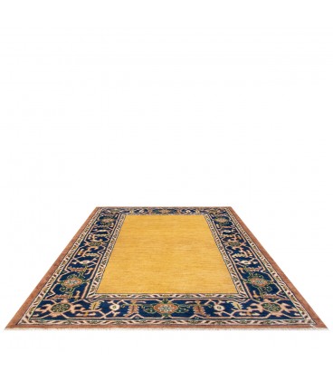 فرش دستبافت ذرع و نیم هریس کد NO190 - ابعاد 105*138