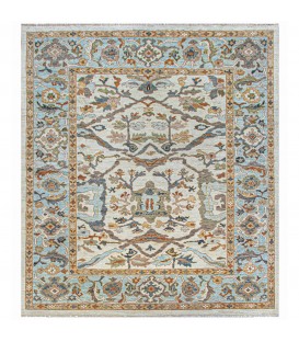 فرش دستبافت هشت متری سلطان آباد کد SA473- ابعاد 273*299