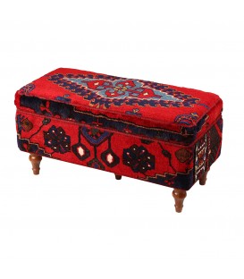 Hand Knotted Puff Ref P16- 90*40