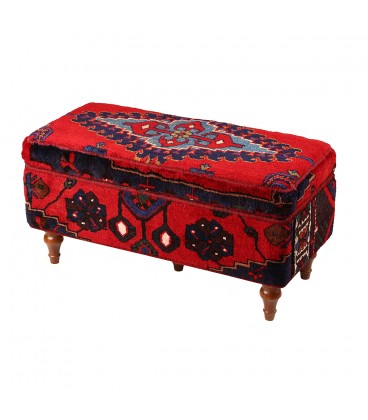 Hand Knotted Puff Ref P16- 90*40