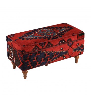 Hand Knotted Puff Ref P16- 90*40