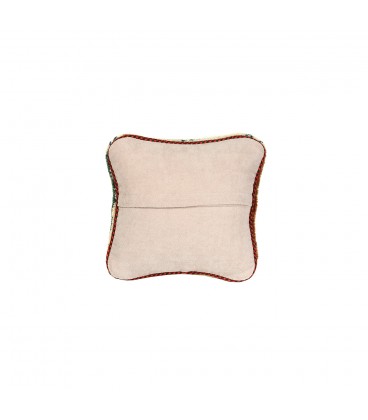 Hand Knotted Puff Cushion C18