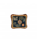 کوسن با فرش دستباف هریس کد C27