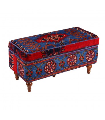 40*90 -Hand Knotted Puff Ref P17
