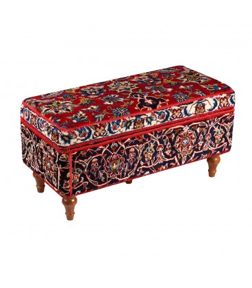 90*40 - Hand Knotted Puff Ref P19