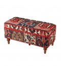 90*40 -Hand Knotted Puff Ref P21