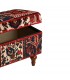90*40 -Hand Knotted Puff Ref P21