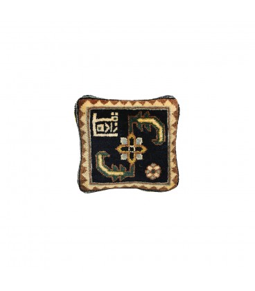کوسن با فرش دستباف هریس کد C29