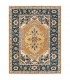 فرش دستبافت ذرع و نیم هریس کد NO195- ابعاد 111*158