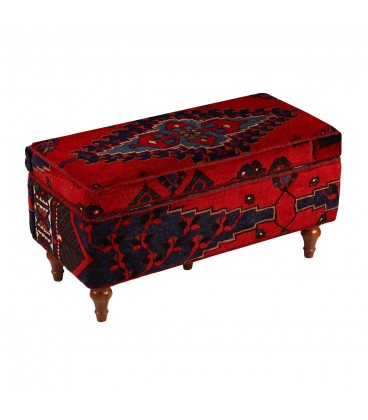Hand Knotted Puff Ref P16- 90*40