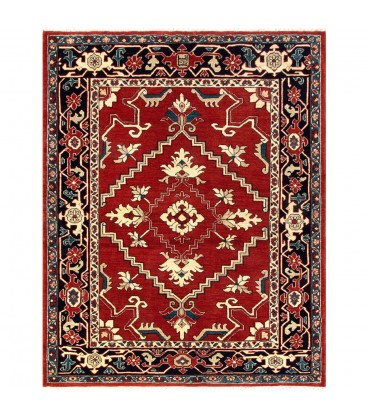 قالیچه دستبافت سه متری هریس کد NO204 - ابعاد 156*193