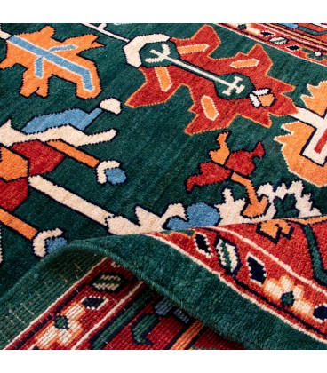 قالیچه دستبافت سه متری هریس کد NO206 - ابعاد 154*203