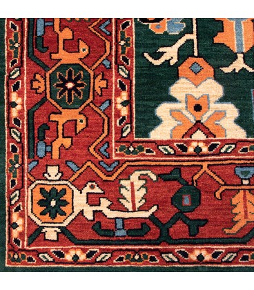 قالیچه دستبافت سه متری هریس کد NO206 - ابعاد 154*203