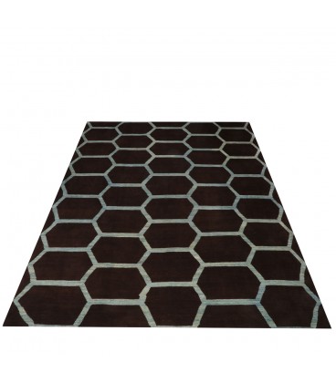 فرش دستباف هفت متری قشقایی کد G165 -ابعاد 243×290