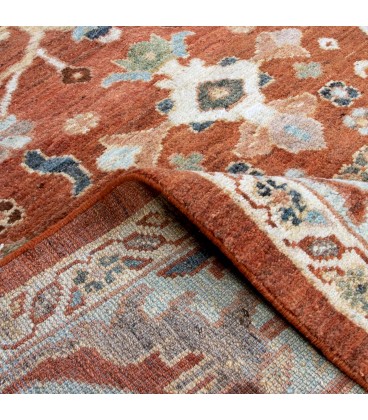 فرش دستبافت شش متری سلطان آباد کد SA504- ابعاد 204*294