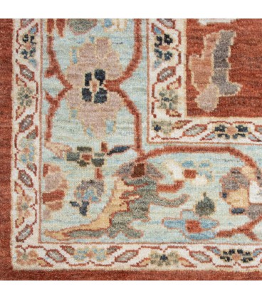 فرش دستبافت شش متری سلطان آباد کد SA504- ابعاد 204*294