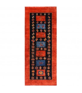 کناره دستبافت دو نیم متری قشقایی کدG130-ابعاد 93×267