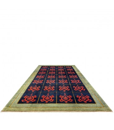 فرش دستبافت شش متری قشقایی کد G47- ابعاد 202*309
