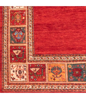 فرش دستبافت شش متری قشقایی کد G209- ابعاد 193*306
