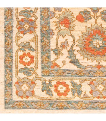 قالیچه دستبافت سه متری سلطان آباد کد SA510- ابعاد 136*201
