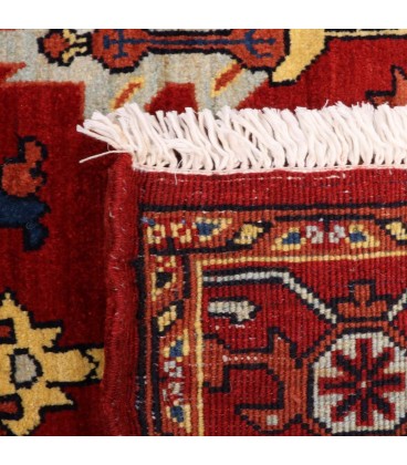 فرش دستبافت ذرع و نیم هریس کد NO223 - ابعاد 104*147