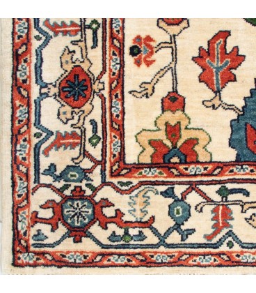 فرش دستبافت ذرع و نیم هریس کد NO234- ابعاد 109*149