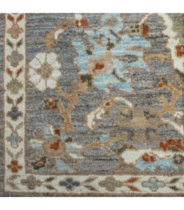 قالیچه دستبافت سه متری سلطان آباد کد SA582- ابعاد 155*185