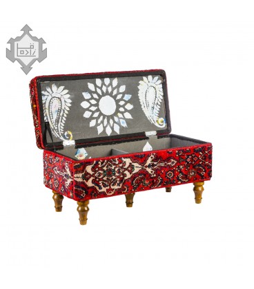 Hand Knotted Puff Ref P27- 90*40