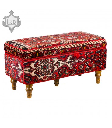 Hand Knotted Puff Ref P27- 90*40