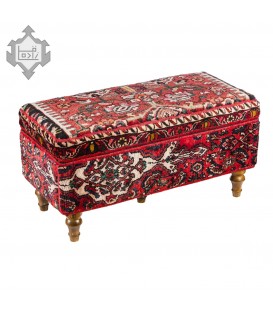 Hand Knotted Puff Ref P27- 90*40