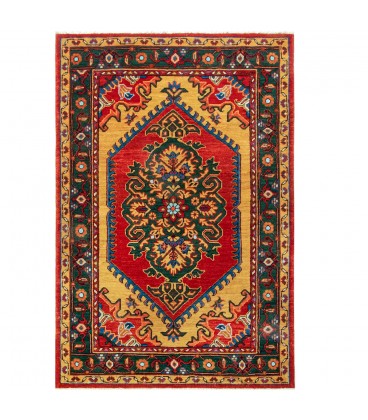 فرش دستبافت ذرع و نیم هریس کد NO241- ابعاد 111*173