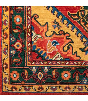 فرش دستبافت ذرع و نیم هریس کد NO241- ابعاد 111*173