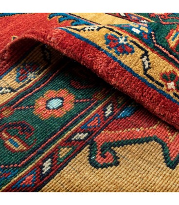 فرش دستبافت ذرع و نیم هریس کد NO241- ابعاد 111*173