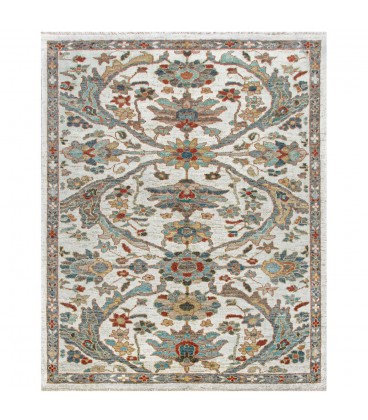 قالیچه دستبافت سه متری سلطان آباد کد SA577- ابعاد 151*194