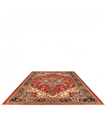 فرش دستبافت شش متری هریس کد NO229- ابعاد 214*285