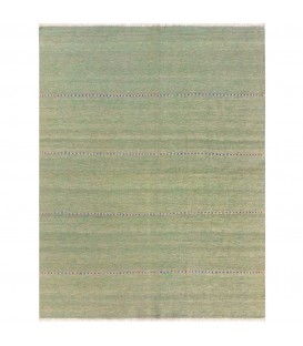 فرش دستبافت سه متری تخت باف کد F13- ابعاد 152*205