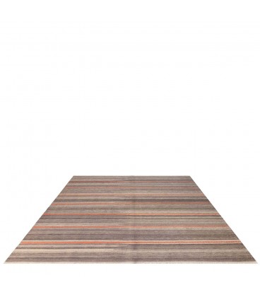 فرش دستبافت سه متری تخت باف کد F16- ابعاد 168*240