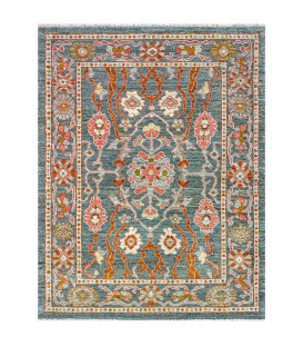 قالیچه دستبافت سه متری سلطان آباد کد SA599- ابعاد 149*201